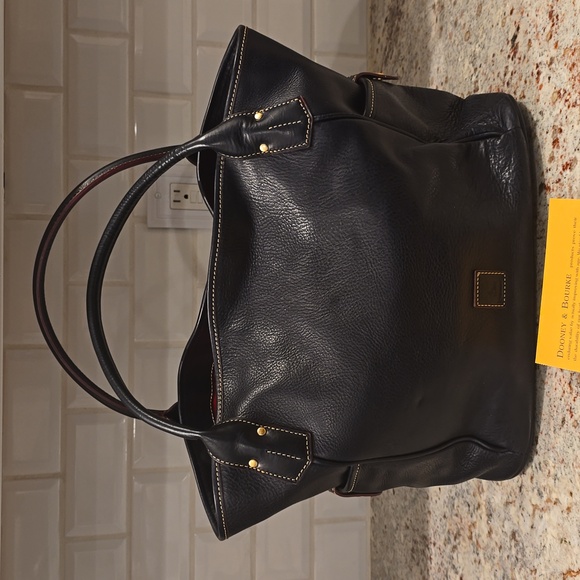 LIKE NEW Dooney and Bourke Kristen large Navy Tote - Picture 1 of 15